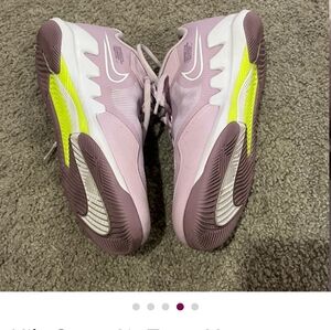 NikeCourt Air Zoom Vapor Pro Tennis Shoes Size 9.5 in Doll Amethyst Wave